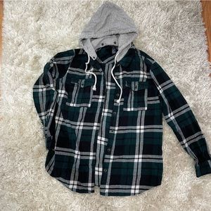 Hooded Flannel